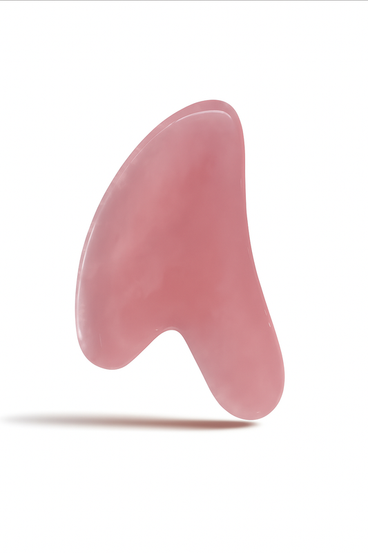 pierre de gua sha Quartz Rose