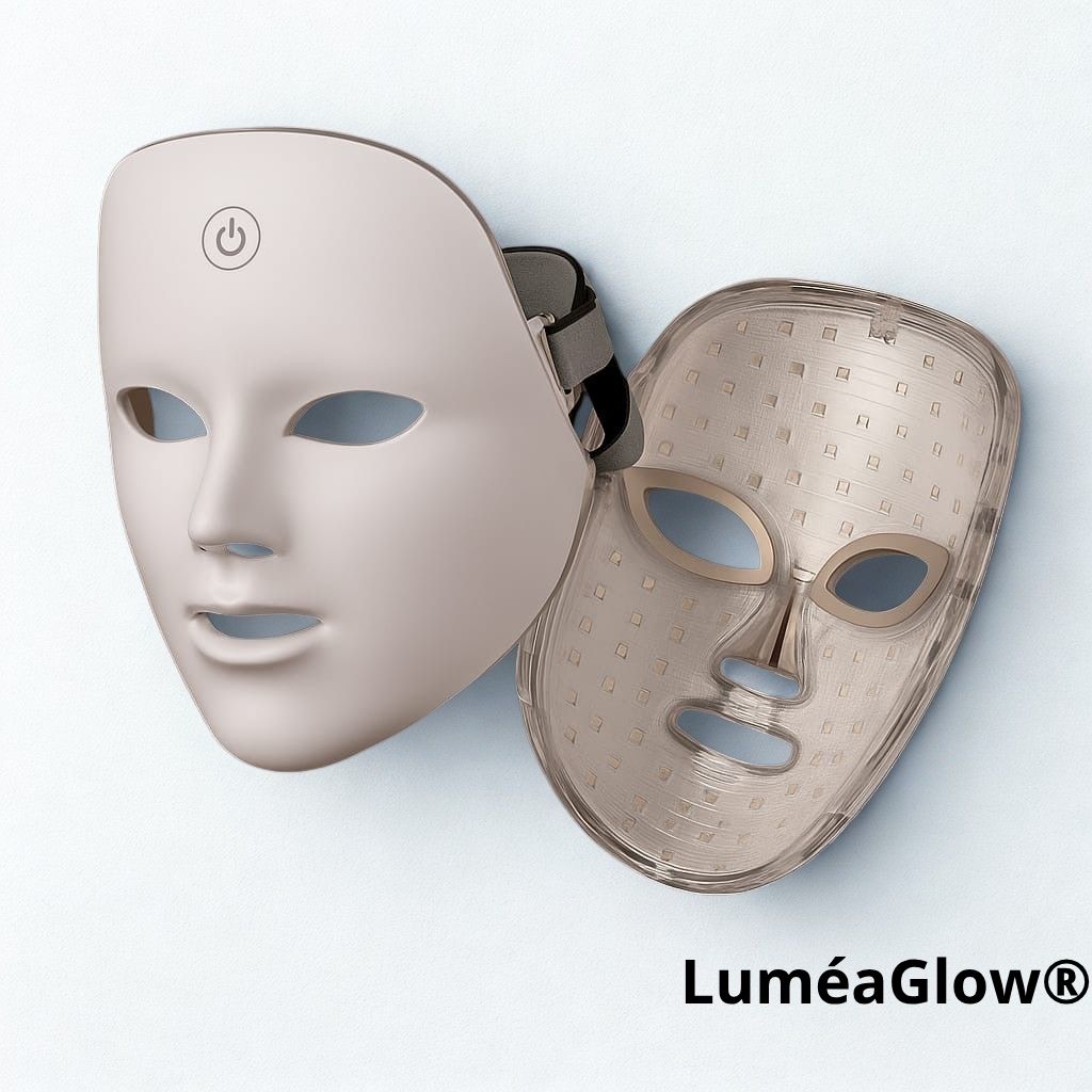 LuméaGlow Masque LED Visage 7 Couleurs Soin Anti-Âge & Anti-Acné par Luminothérapie