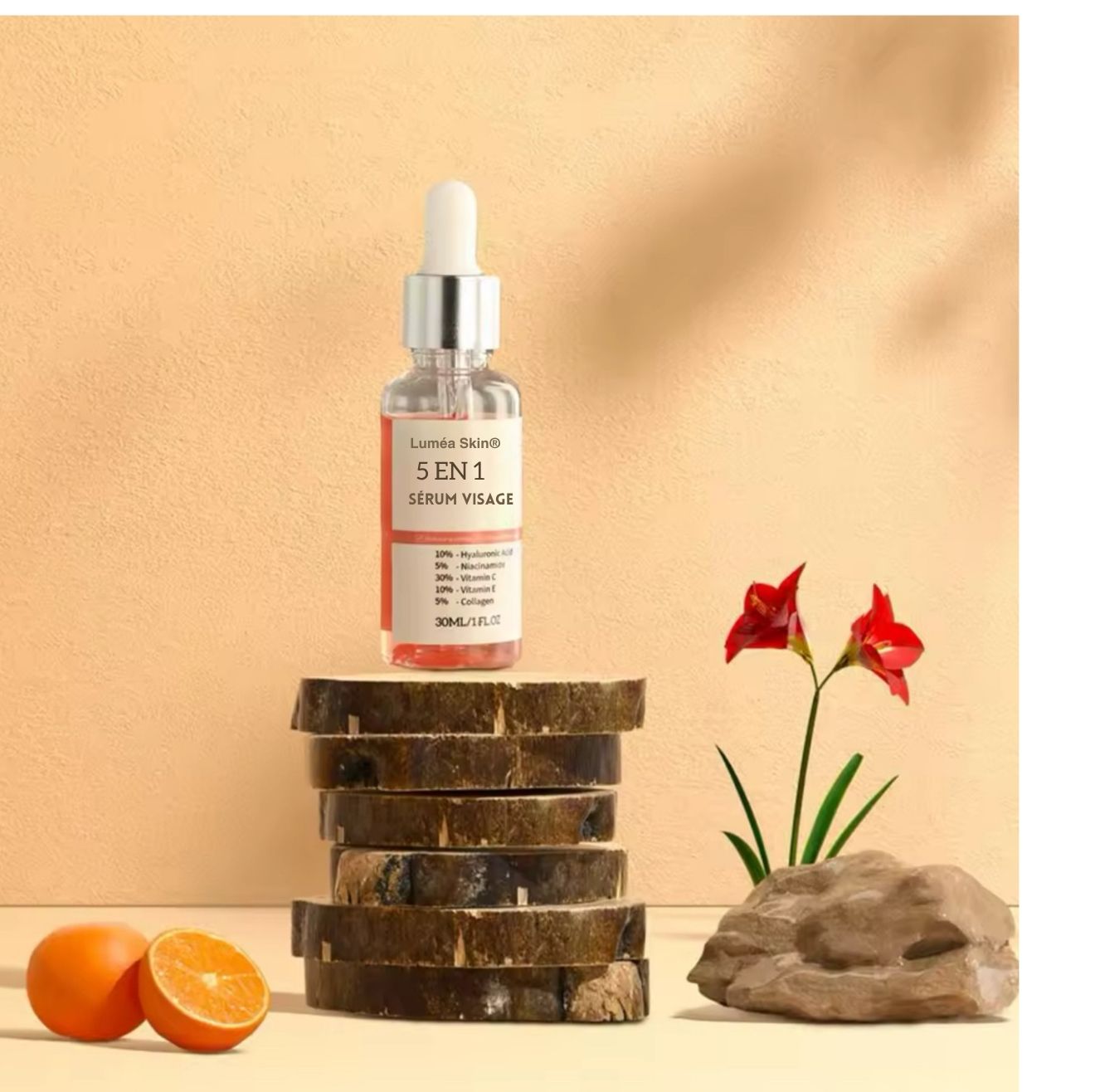 Luméa Skin® Sérum Visage 5 en 1